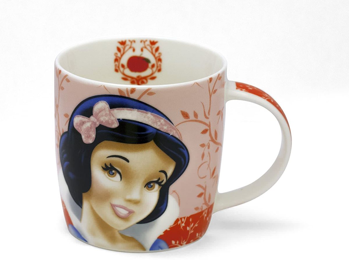 Personality Tazza Colazione, Latte, Cappuccino, Mug Disney 400CC Porcellana  Churchill (Biancaneve) - Casalinda